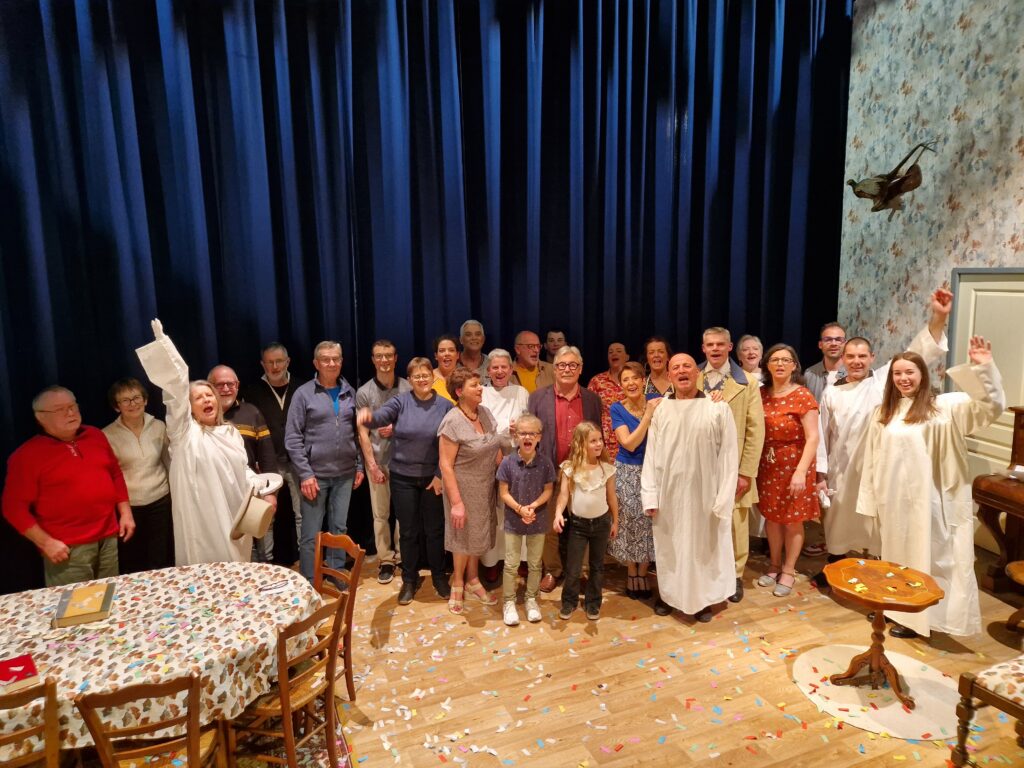 La troupe du Théâtre Fayen